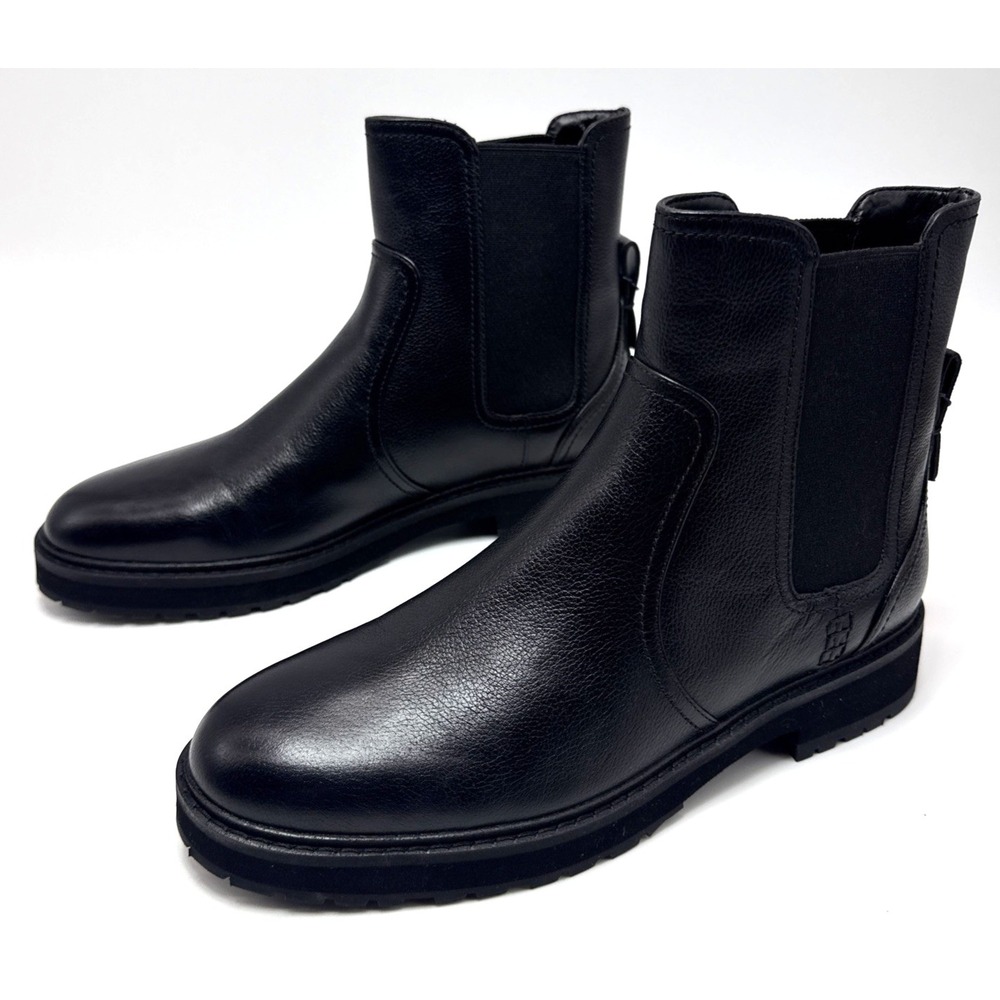 COLE‎ HAAN Greenwich WP Chelsea Boot Women's Size 8.5 B Black Leather Waterproof